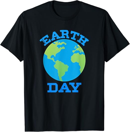 Earth Day TShirt Amazon.co.uk Fashion